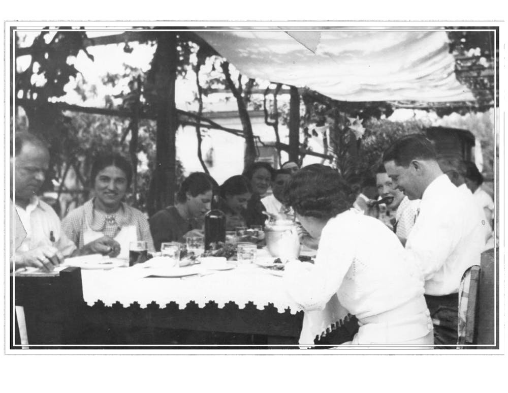 Zulfiya et al. posing for a photo