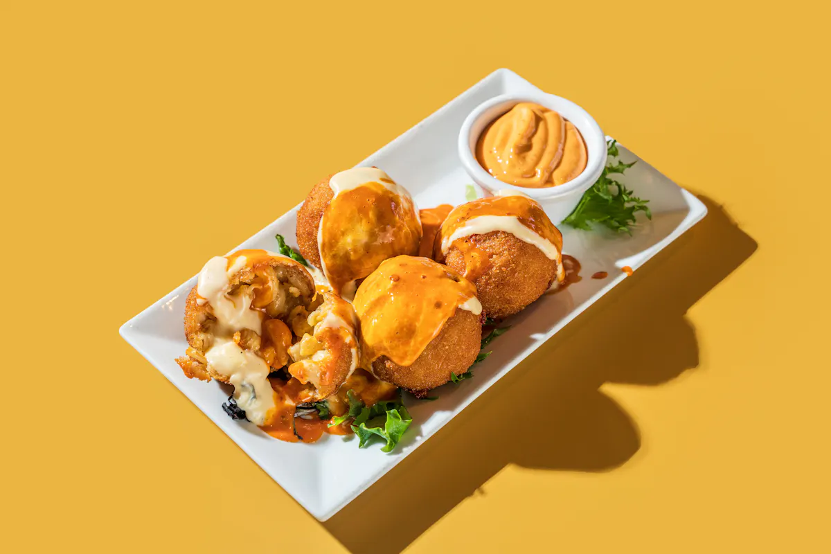 a plate of food