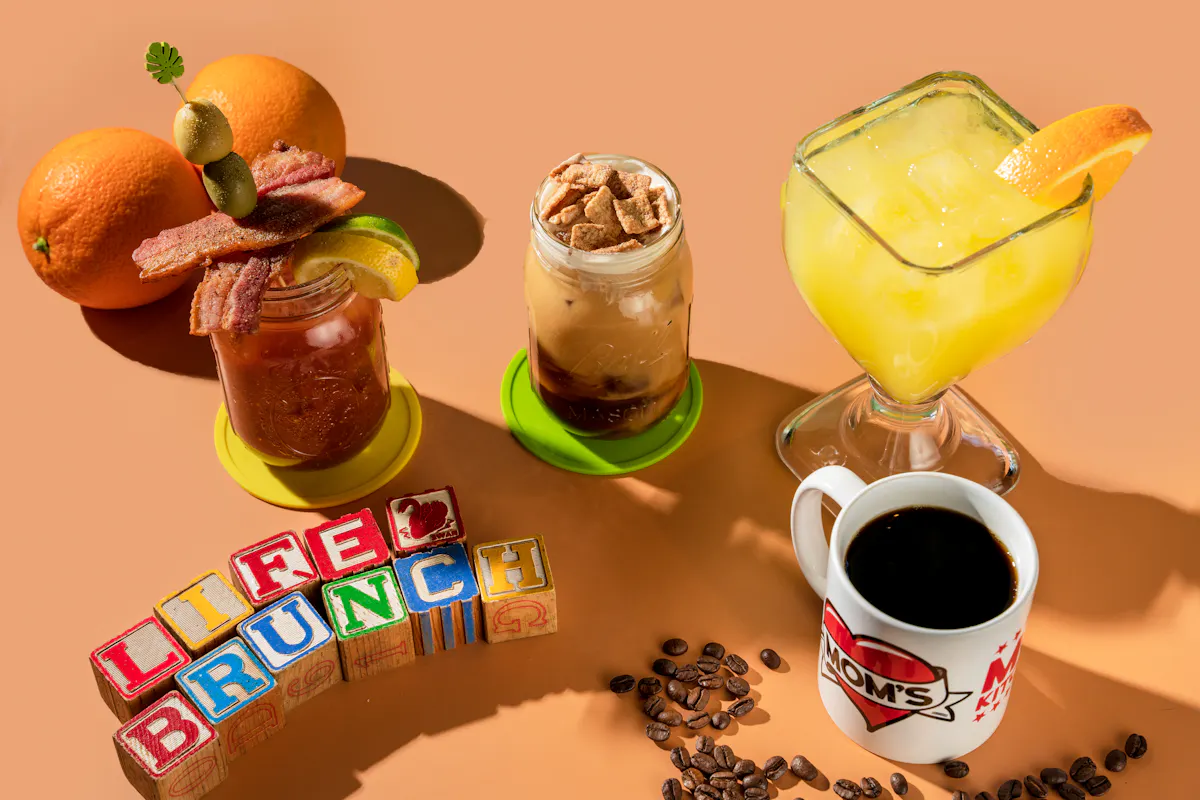 a cup of coffee on a table