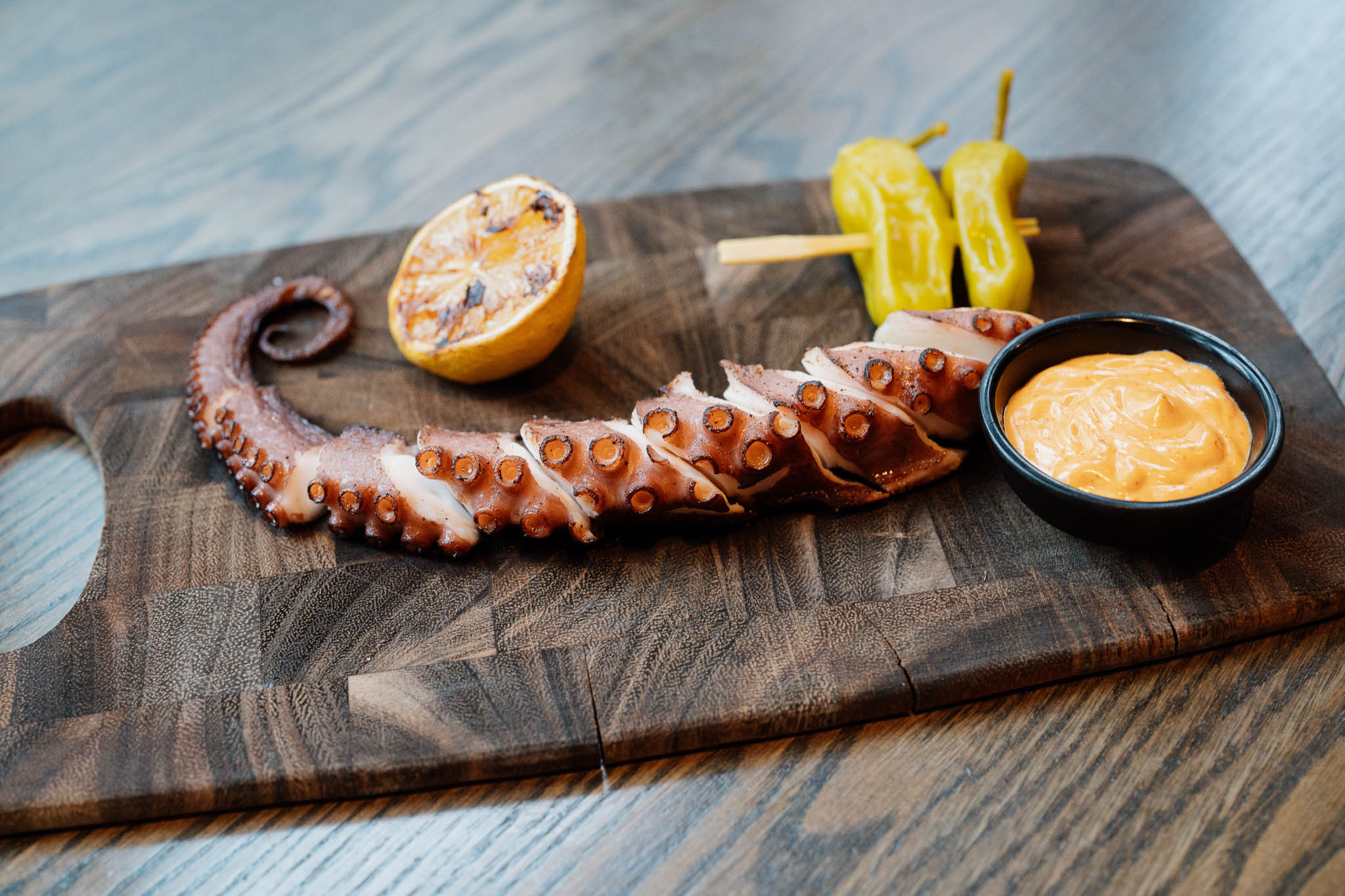grilled octopus