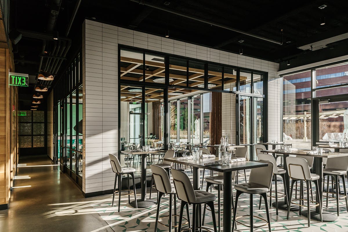 vibrant dining event space for happy hours and receptions