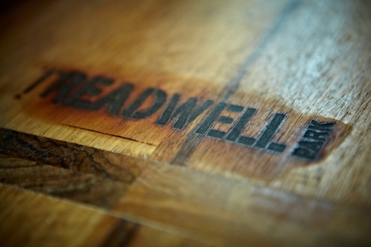 treadwell carved on wood
