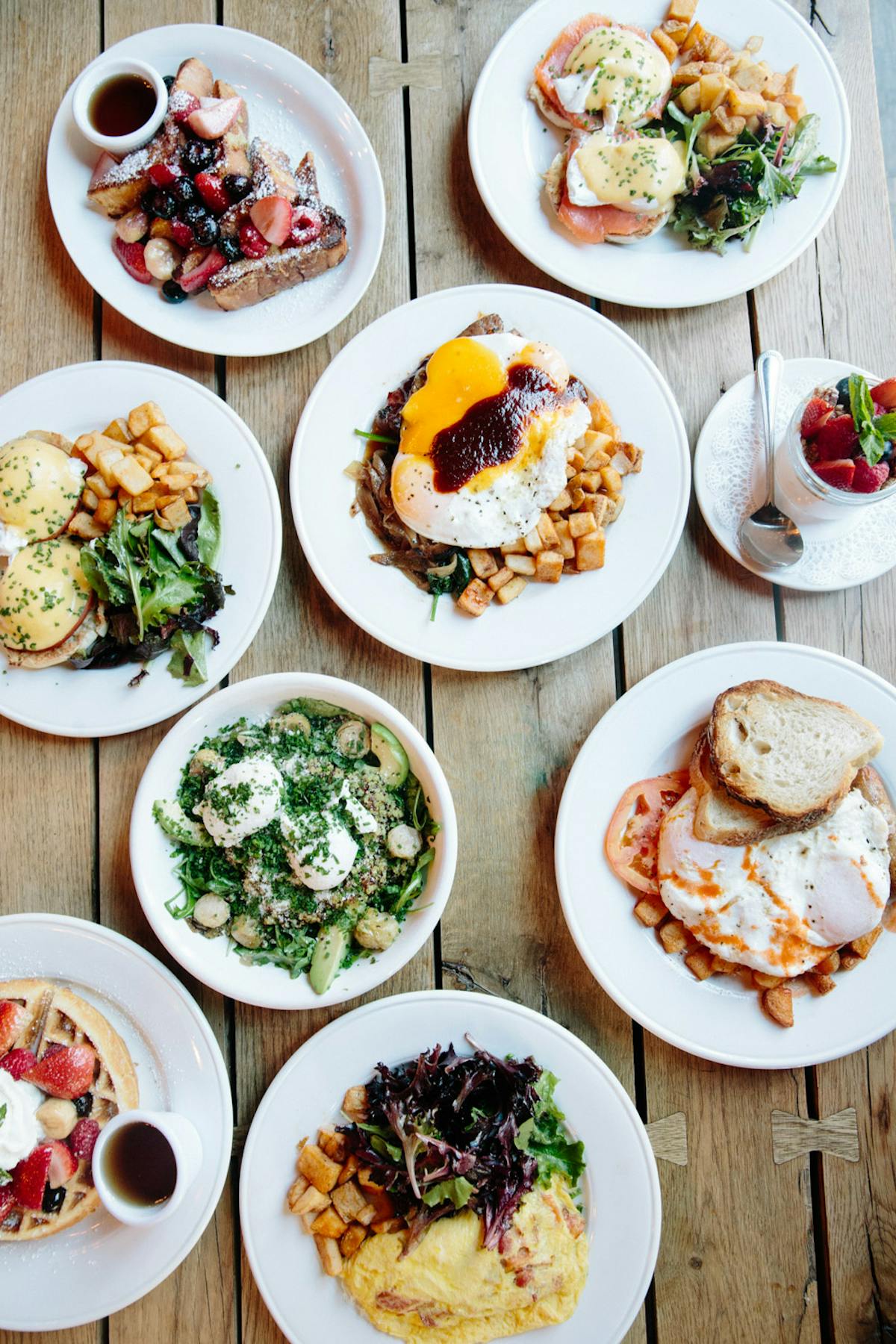 a plate of food