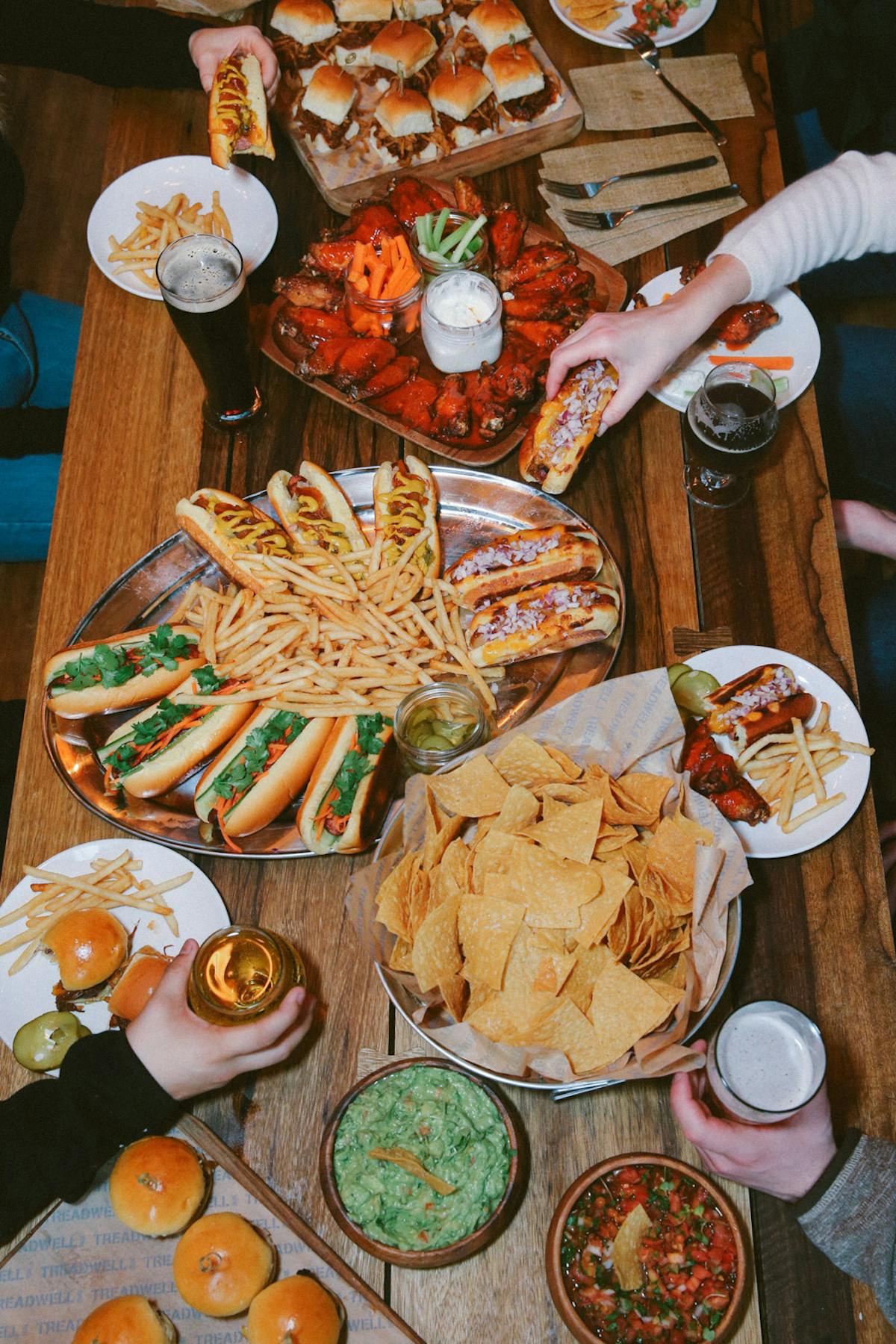 a plate of food