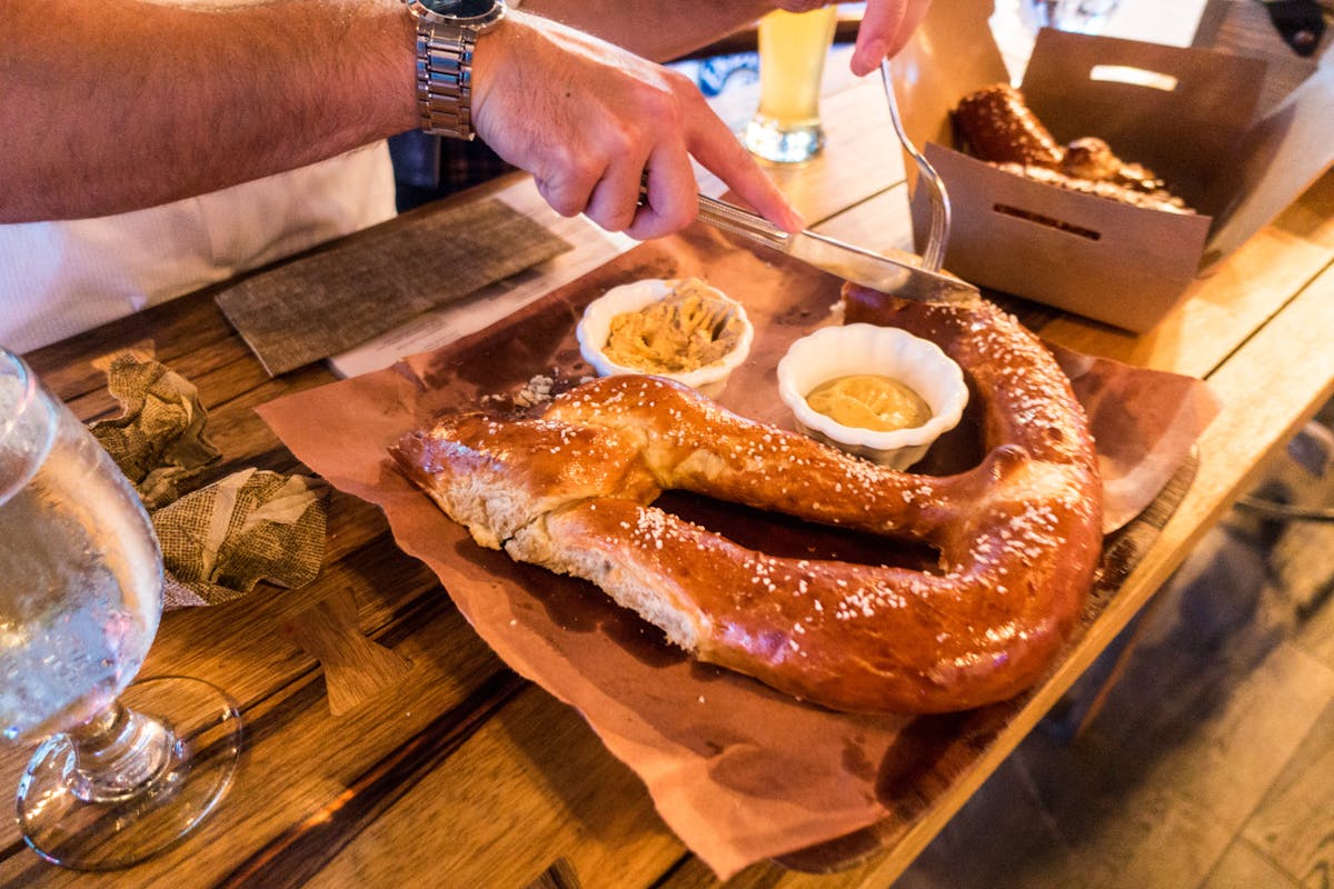 Giant Pretzel - OktoberFest 2016 at Treadwell Park