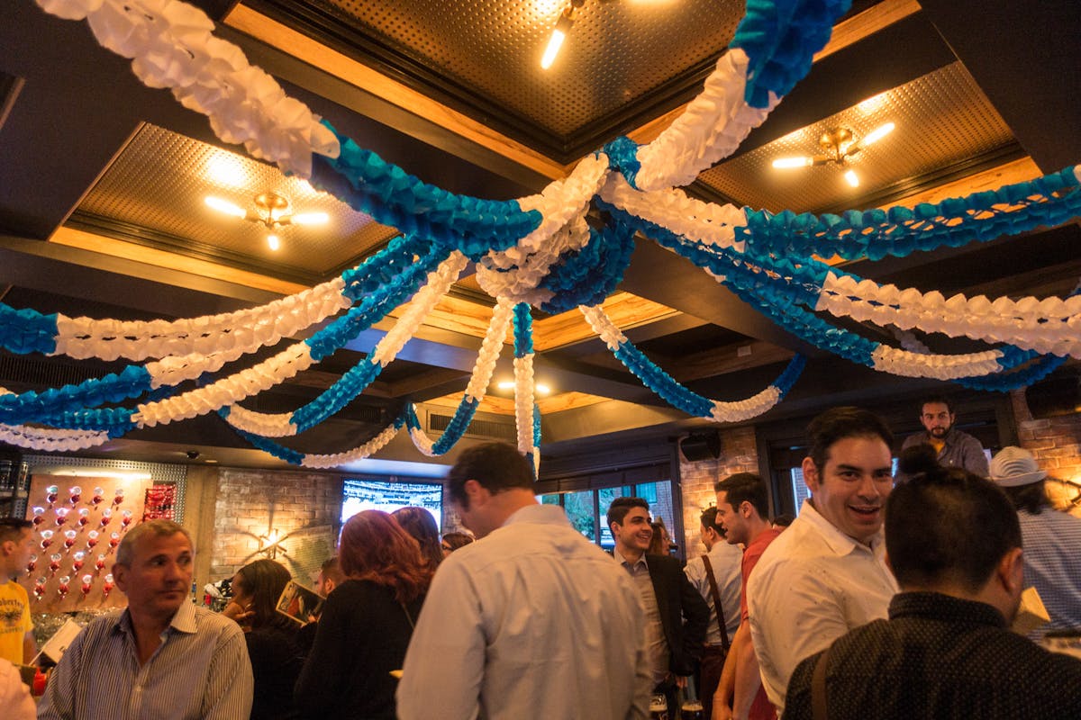 People Celebrating - OktoberFest 2016 at Treadwell Park