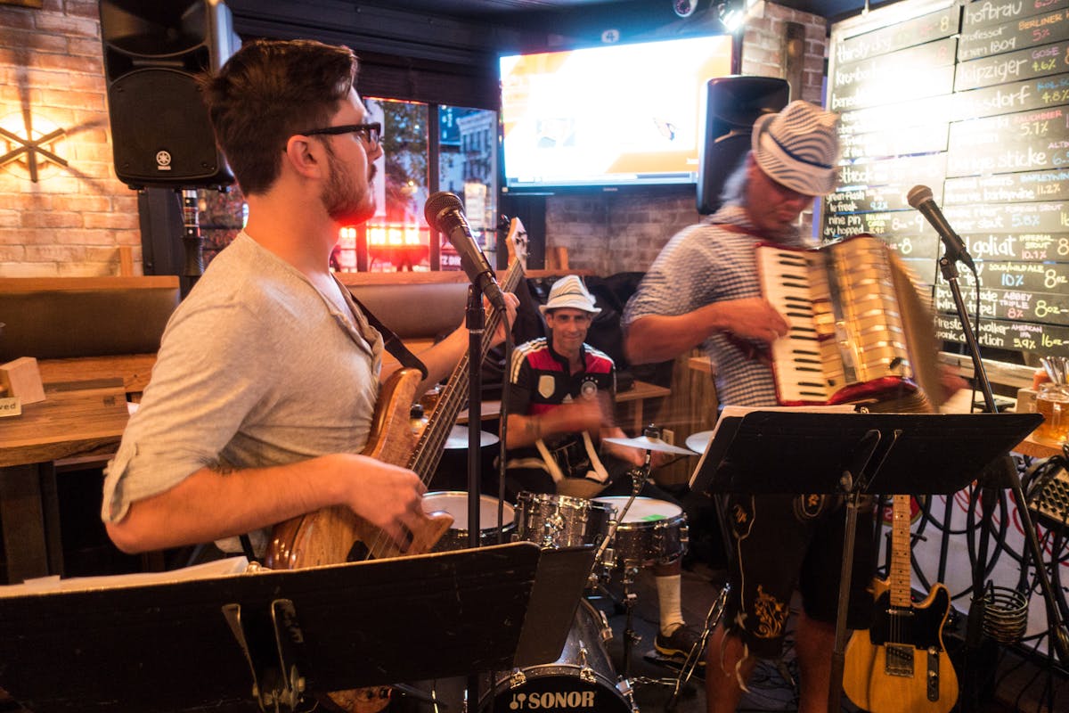 Musicians - OktoberFest 2016 at Treadwell Park