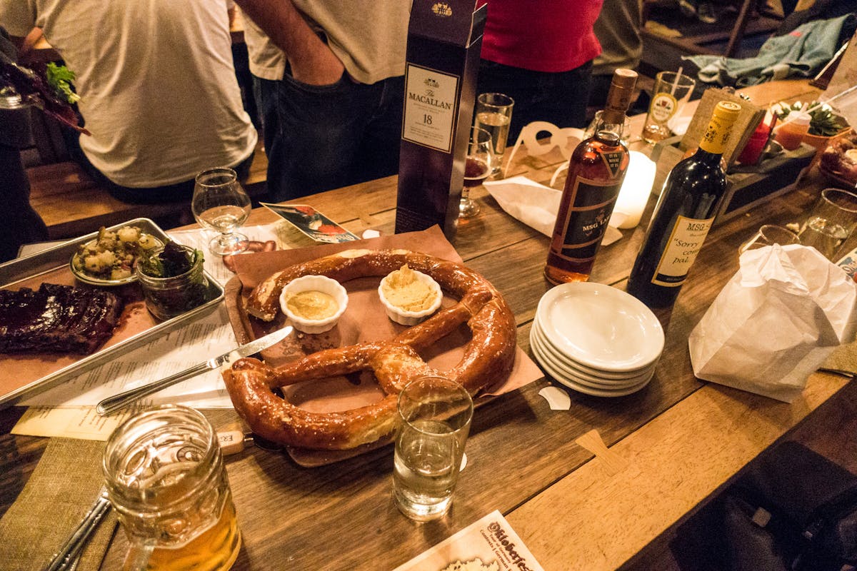 Giant Pretzel - OktoberFest 2016 at Treadwell Park