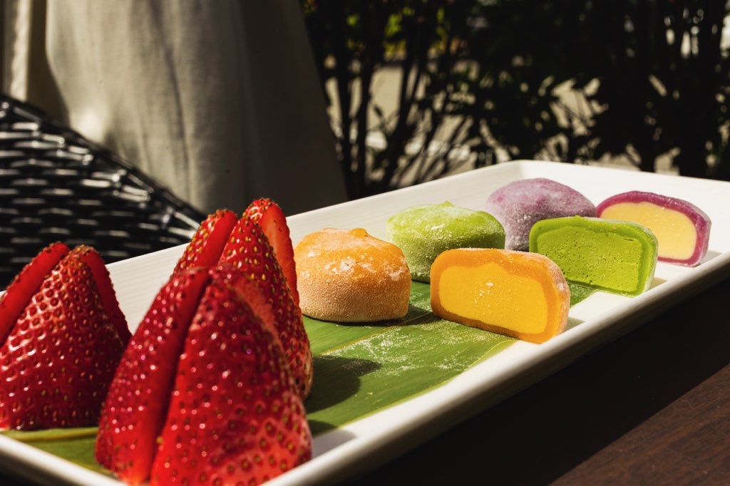 a slice of cake on a table