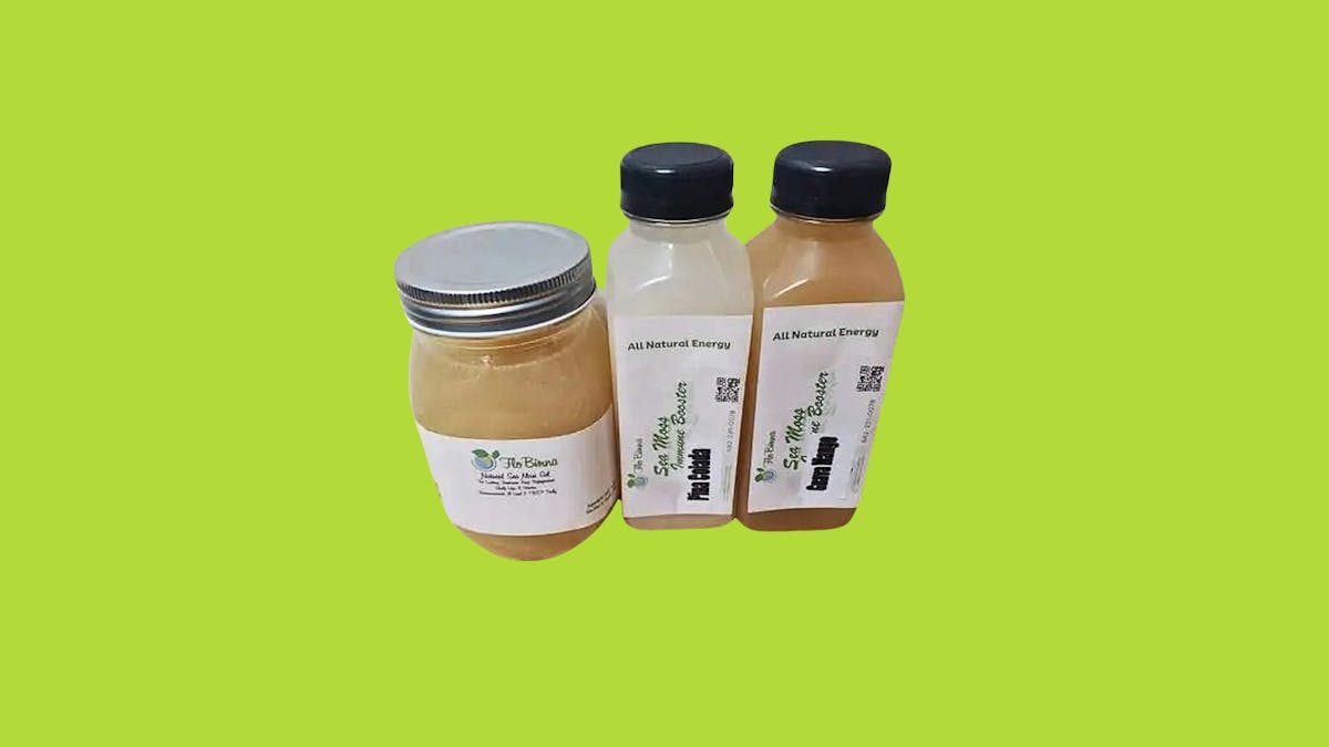a close up of bottles