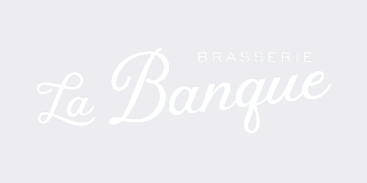 Brasserie La Banque restaurant logo - View nutrition facts, calories, and macros for menu items at 1 Broad St, Charleston, SC 29401, United States