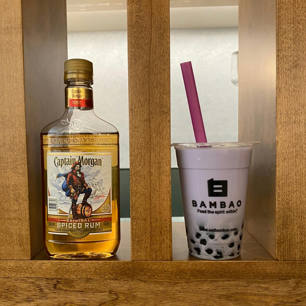 Taro Rum Milk Tea from Bambao