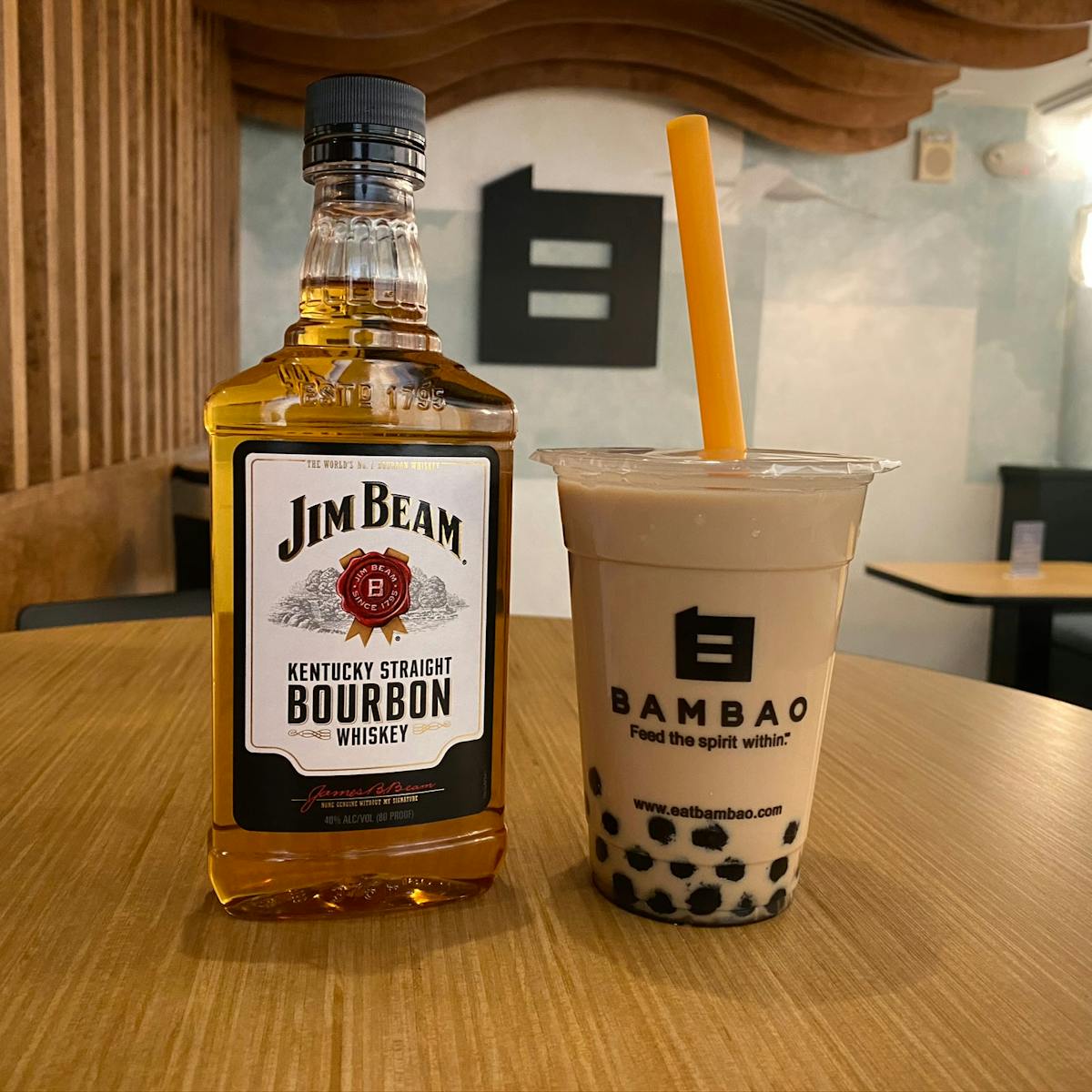 Bourbon Milk Tea from Bambao