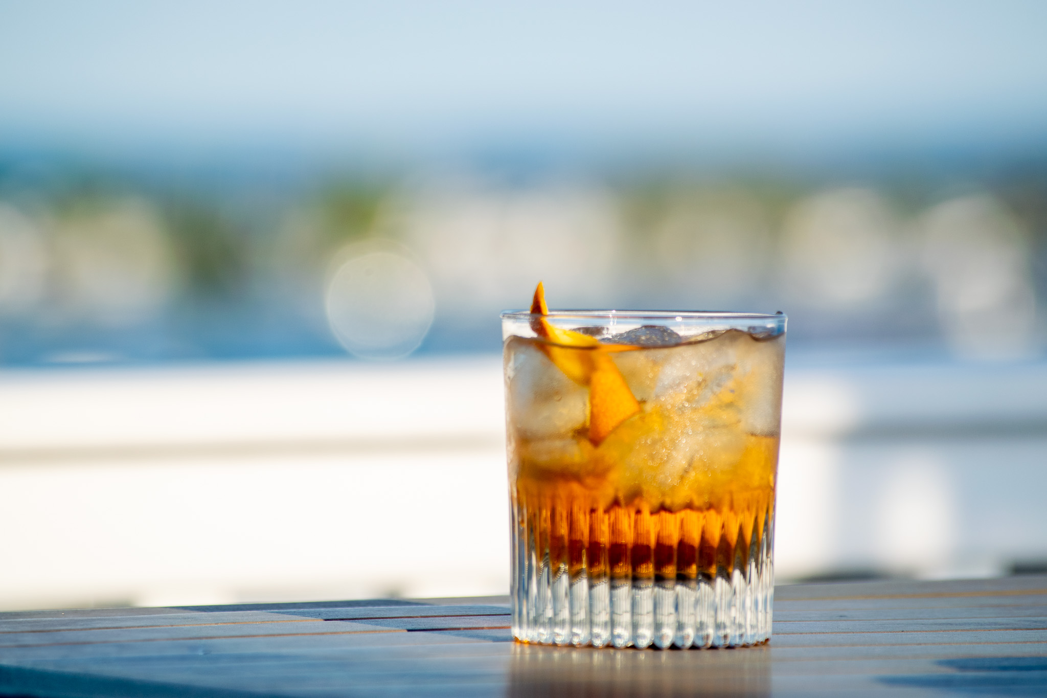 a drink