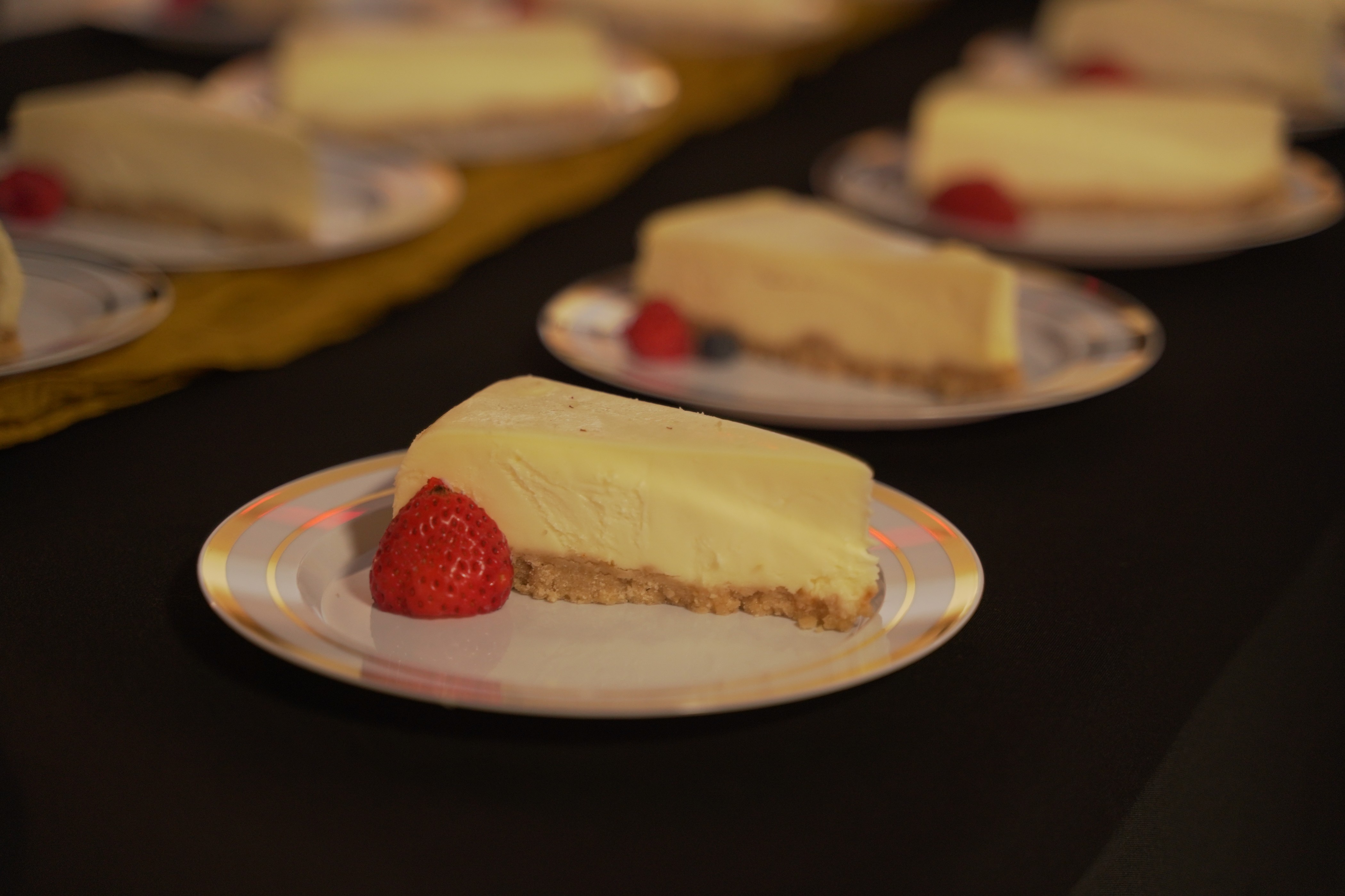 a slice of cake on a plate
