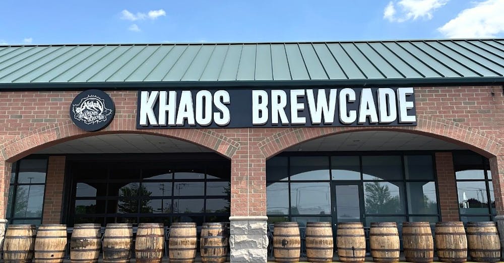 a store front of a brick building