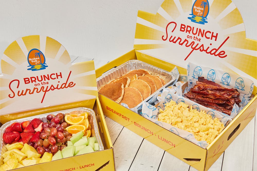 a box filled with different types of food