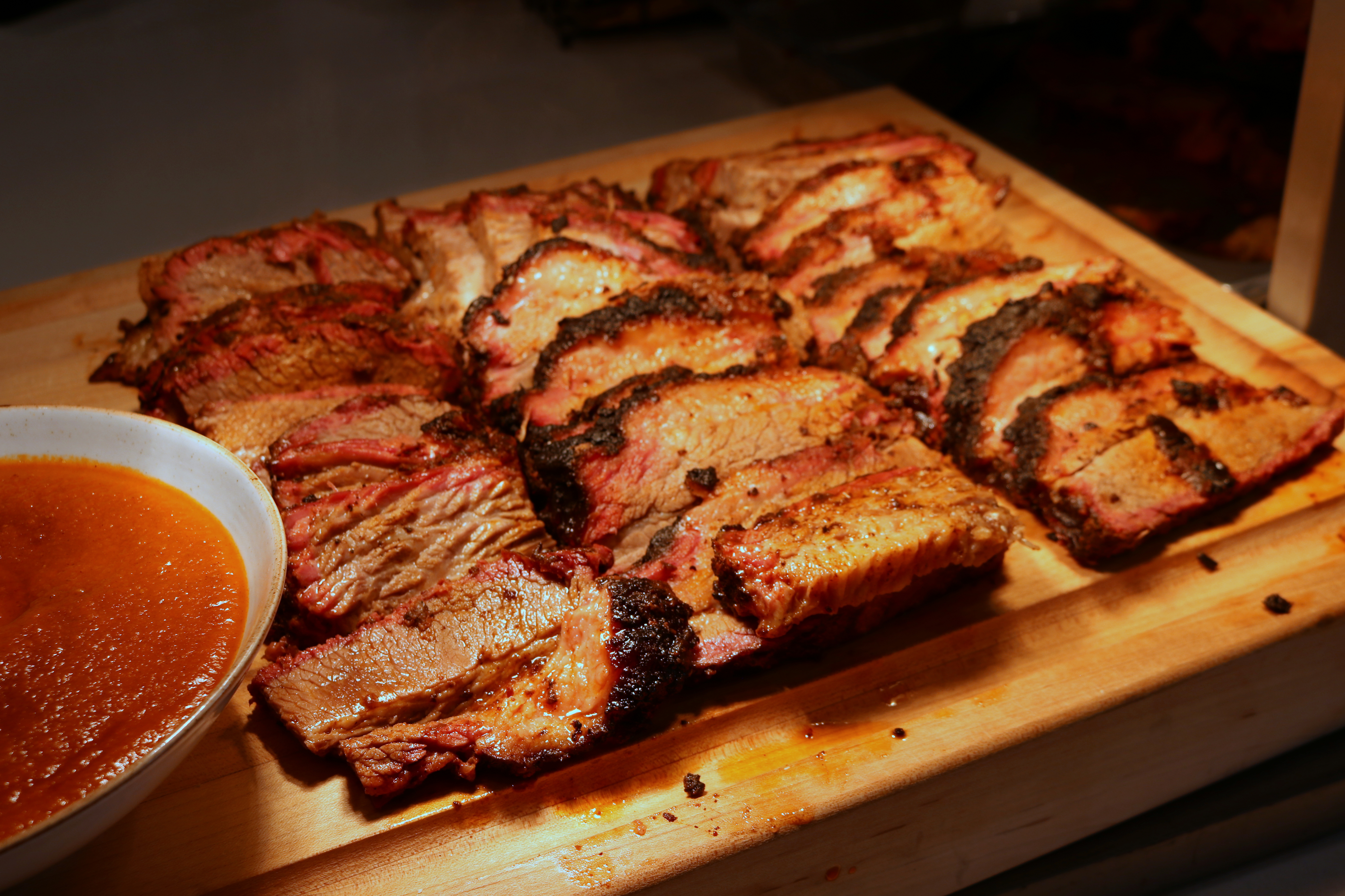 a plate of food with a slice of pizza