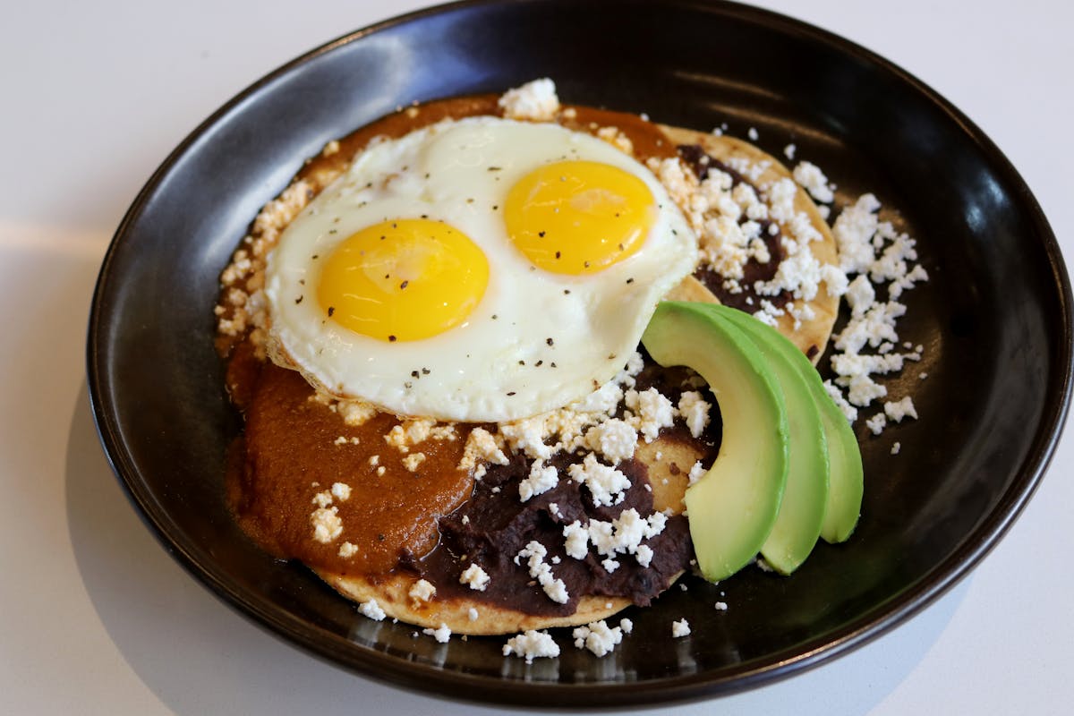 a bowl of food on a plate