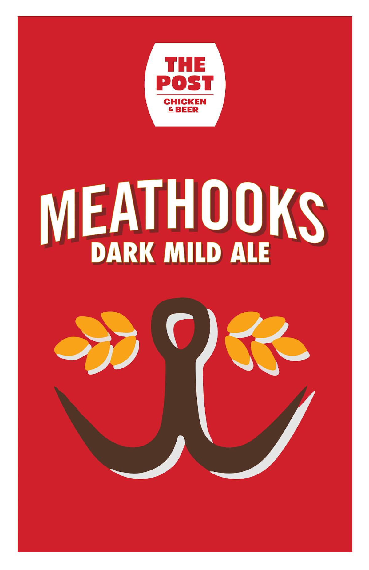Meathooks Dark Mild Ale by Post Brewing