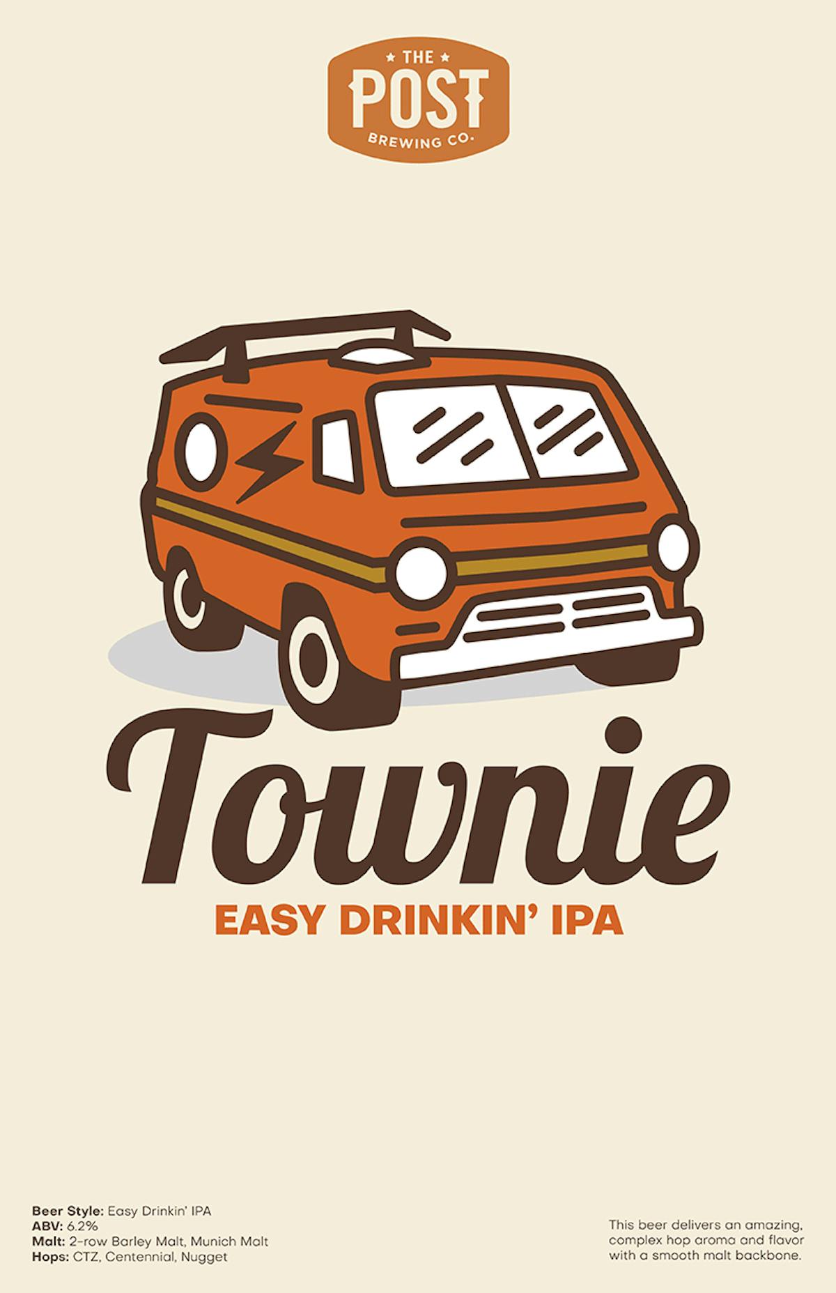 Townie Easy Drinkin' IPA Poster