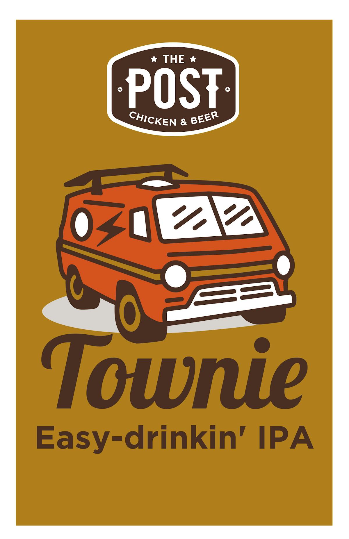 Award Winning Townie IPA by Post Brewing