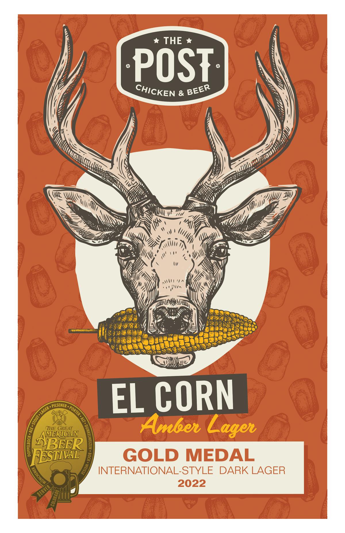Award Winning El Corn Lager by Post Brewing