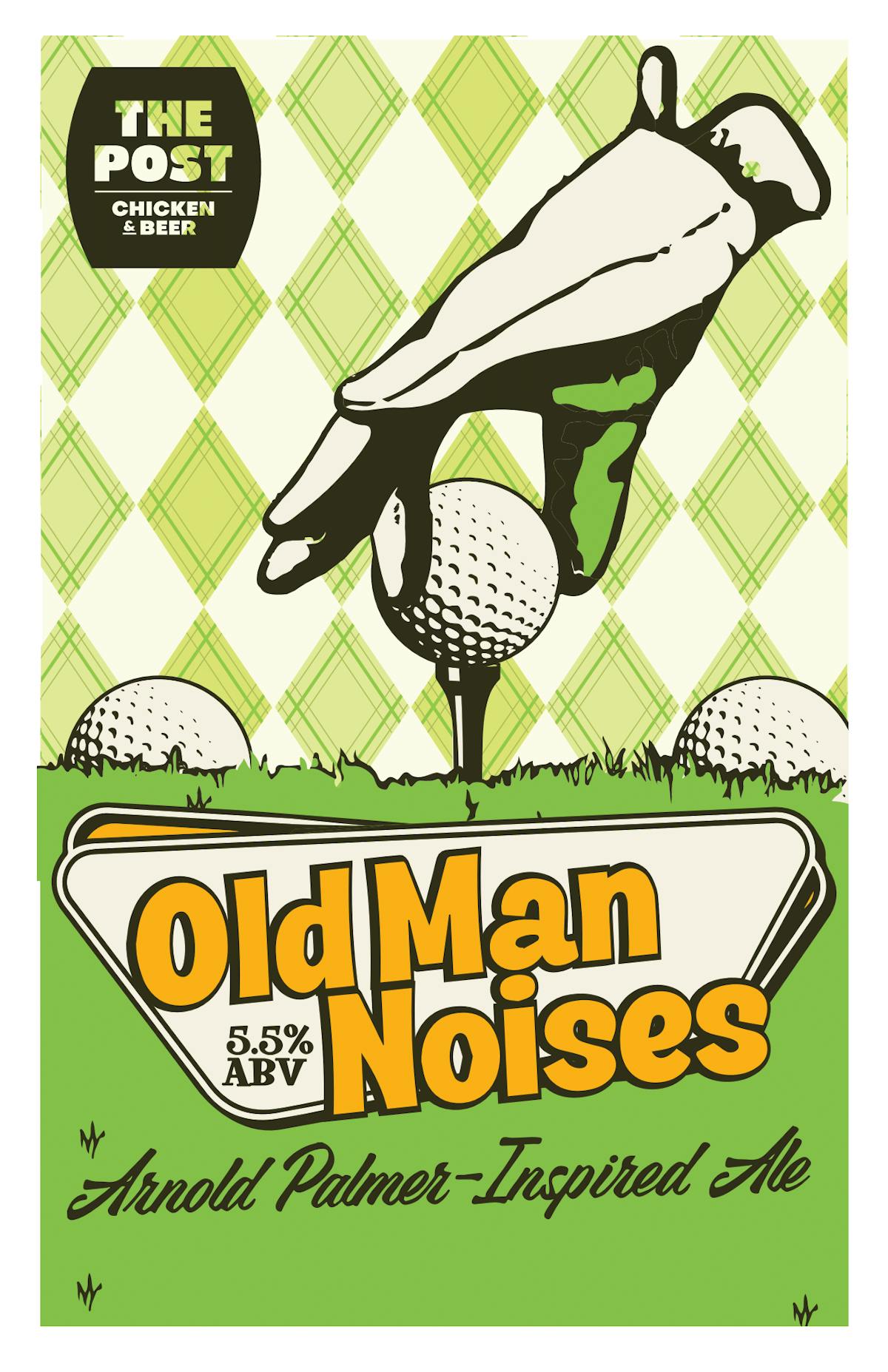 Old Man Noises Arnold Palmer Ale by Post Brewing