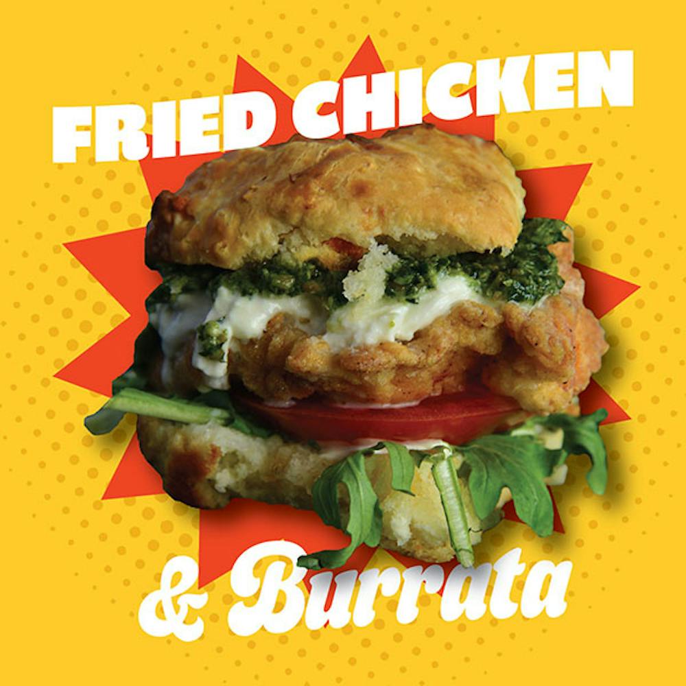 Fried Chicken & Burrata