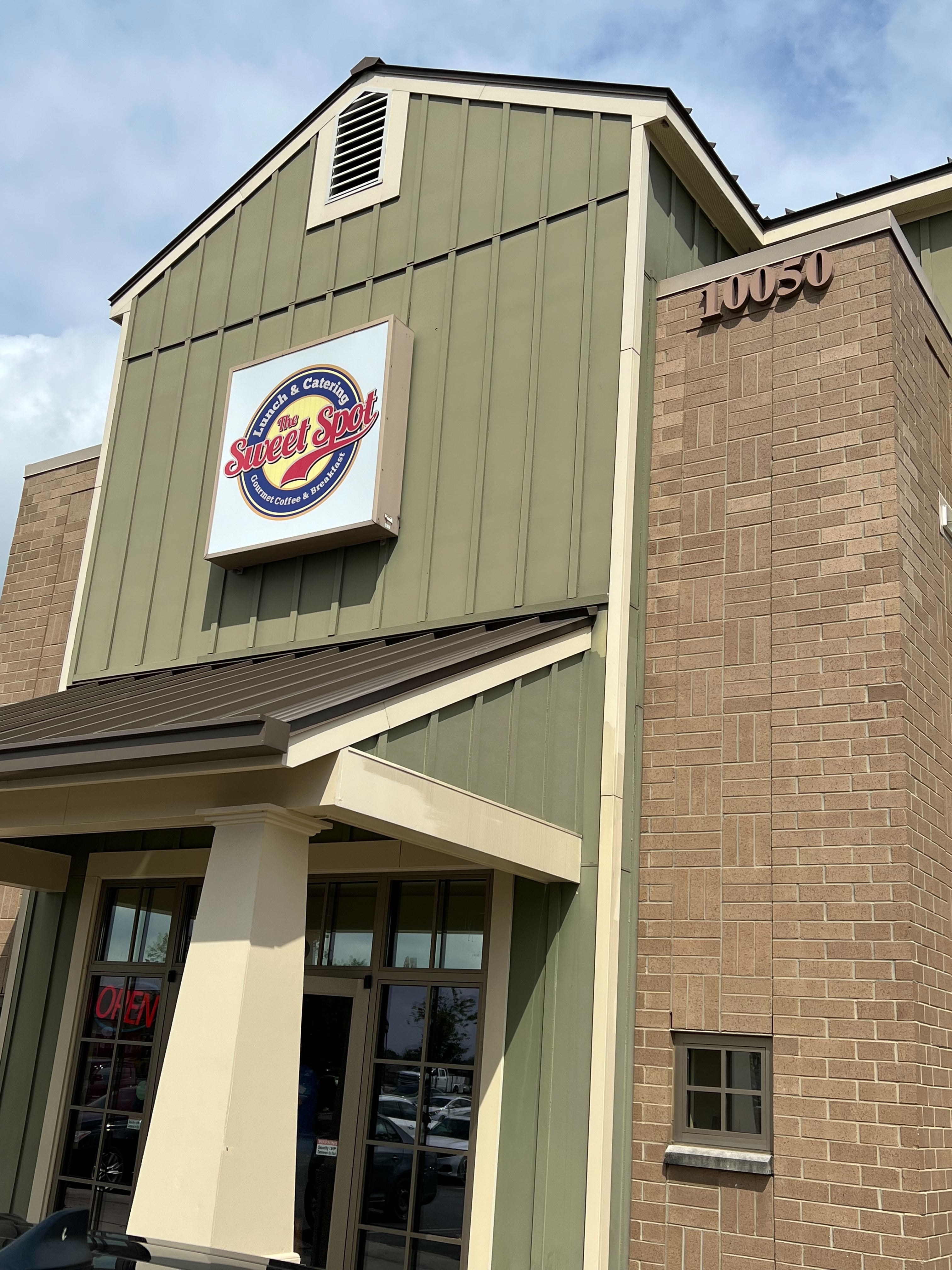 a large brick building