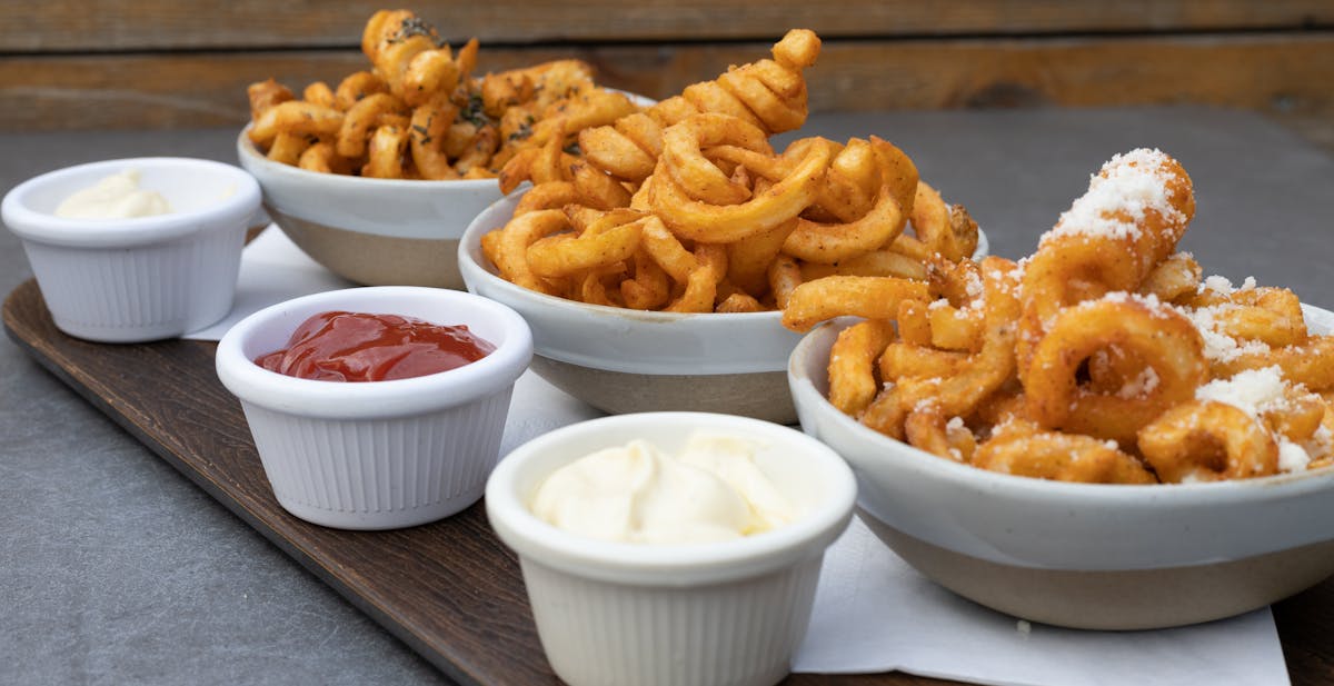 a bowl of food on a table