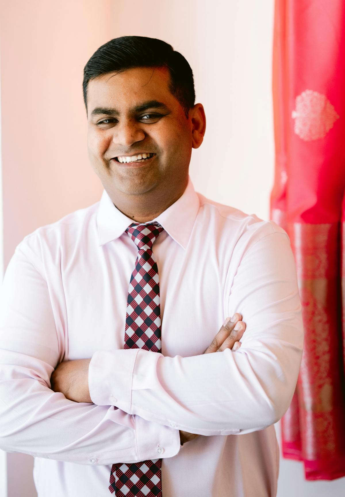 a man posing for a picture