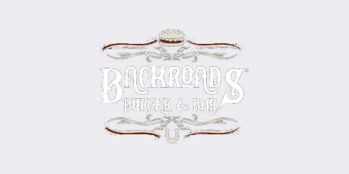 Backroads Burger & Bar restaurant logo - View nutrition facts, calories, and macros for menu items at 13717 Us-30 Plainfield, IL 60544