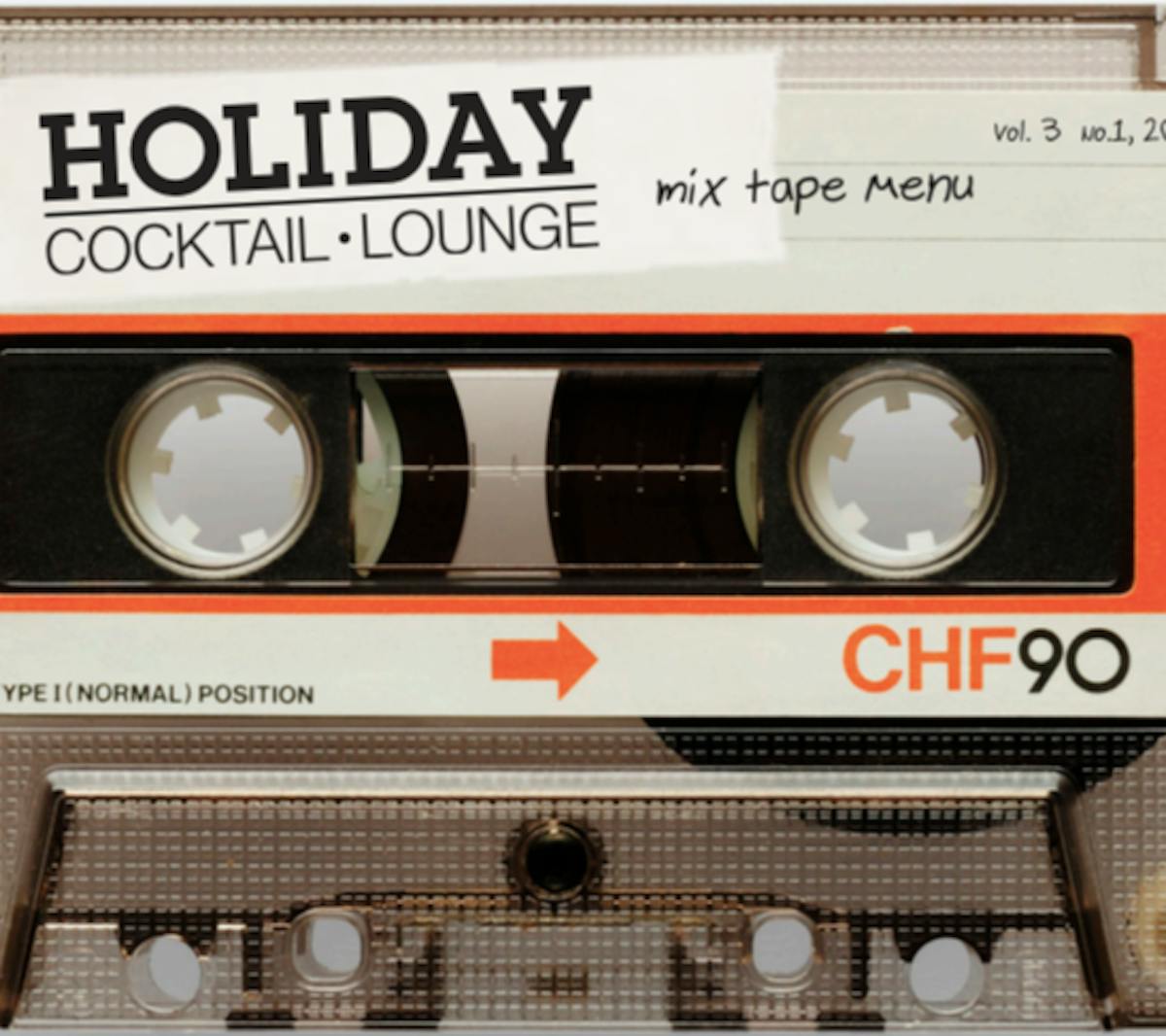 the front of a mixtape cassette