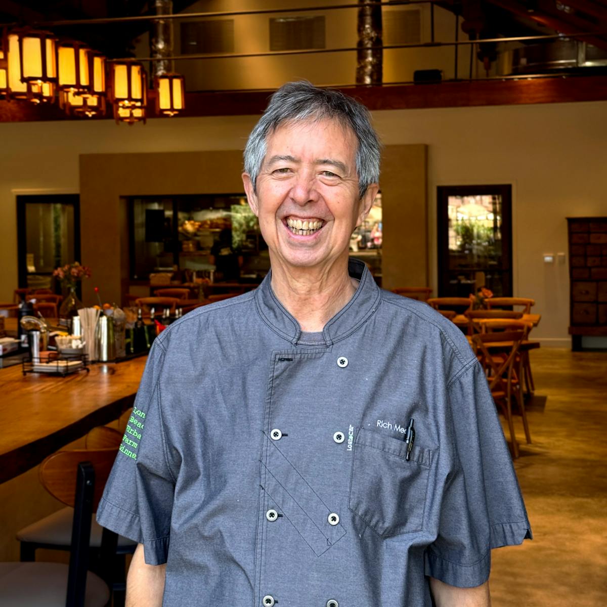 a smiling Chef Rich Mead