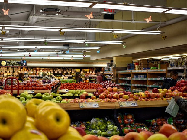 a store filled with lots of fresh produce