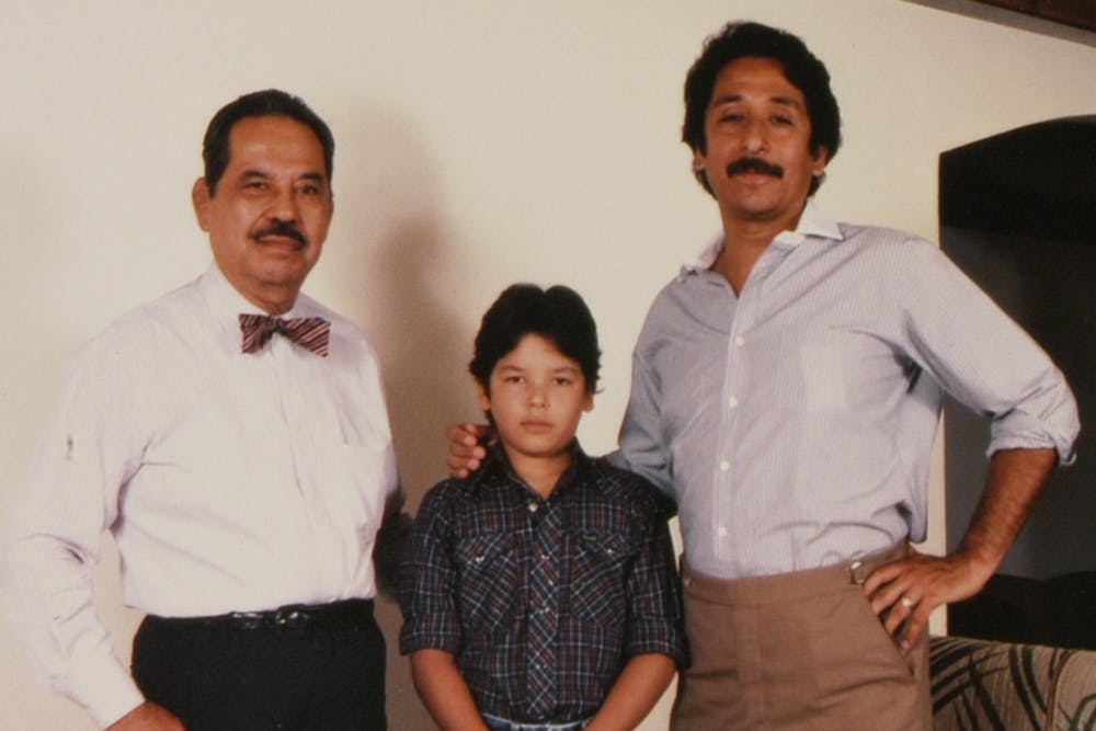 a group of people posing for the camera