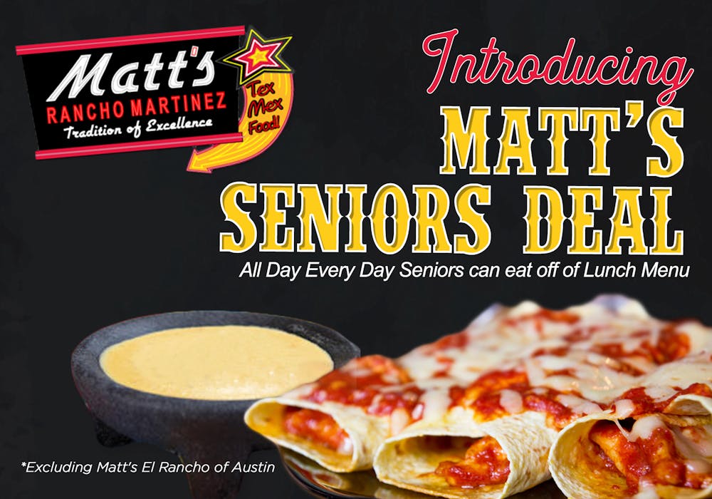Specials Matt S Rancho Martinez In Texas