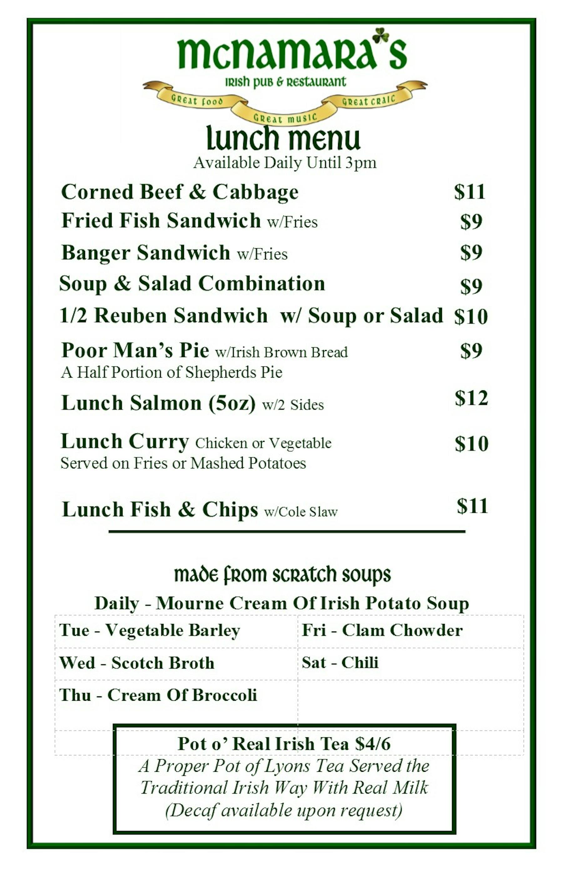 Mcnamara S Irish Pub