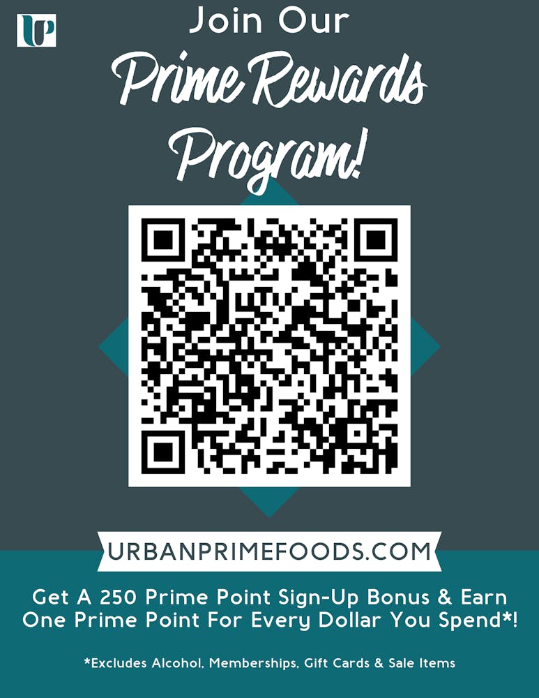 Restaurant Prime Loyalty Rewards | Urban Prime | Gourmet