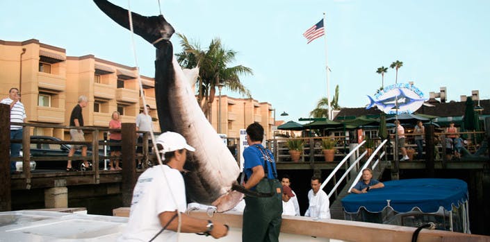 a man standing in front of a building