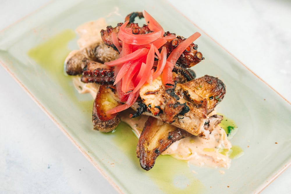 Grilled spanish octopus