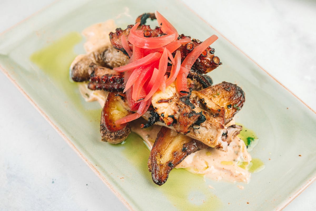 Spanish Grilled Octopus