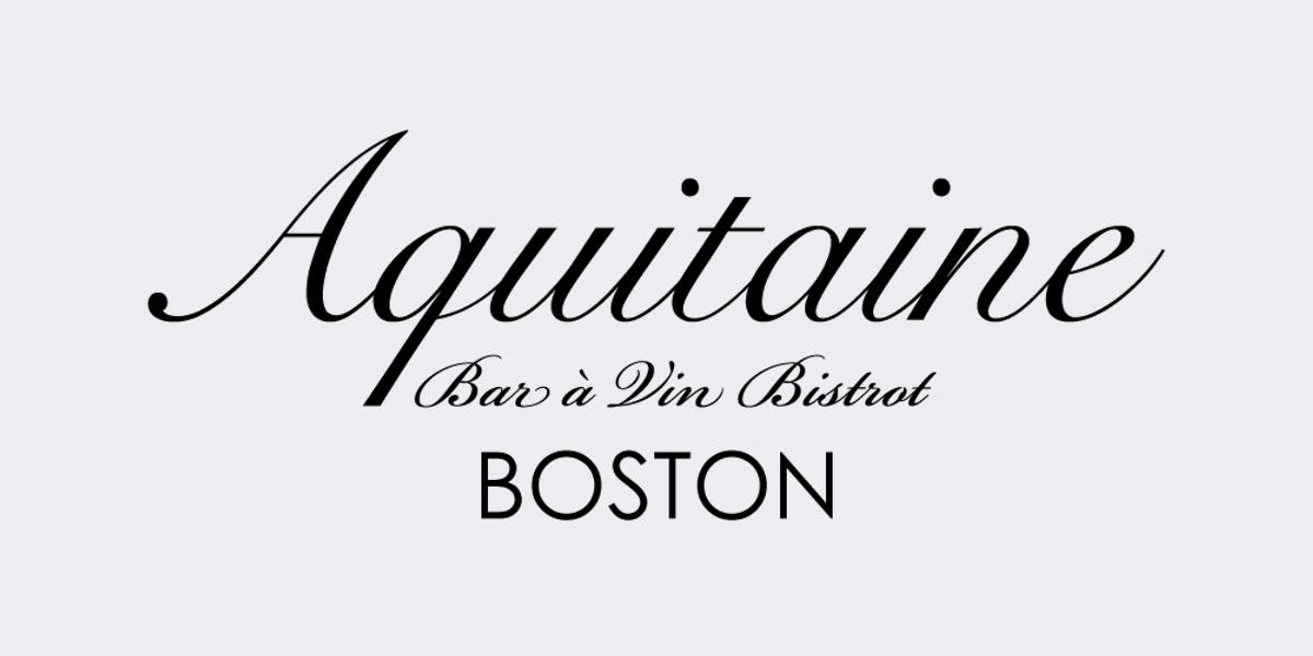 Aquitaine restaurant logo - View nutrition facts, calories, and macros for menu items at 569 Tremont St, Boston, MA 02118