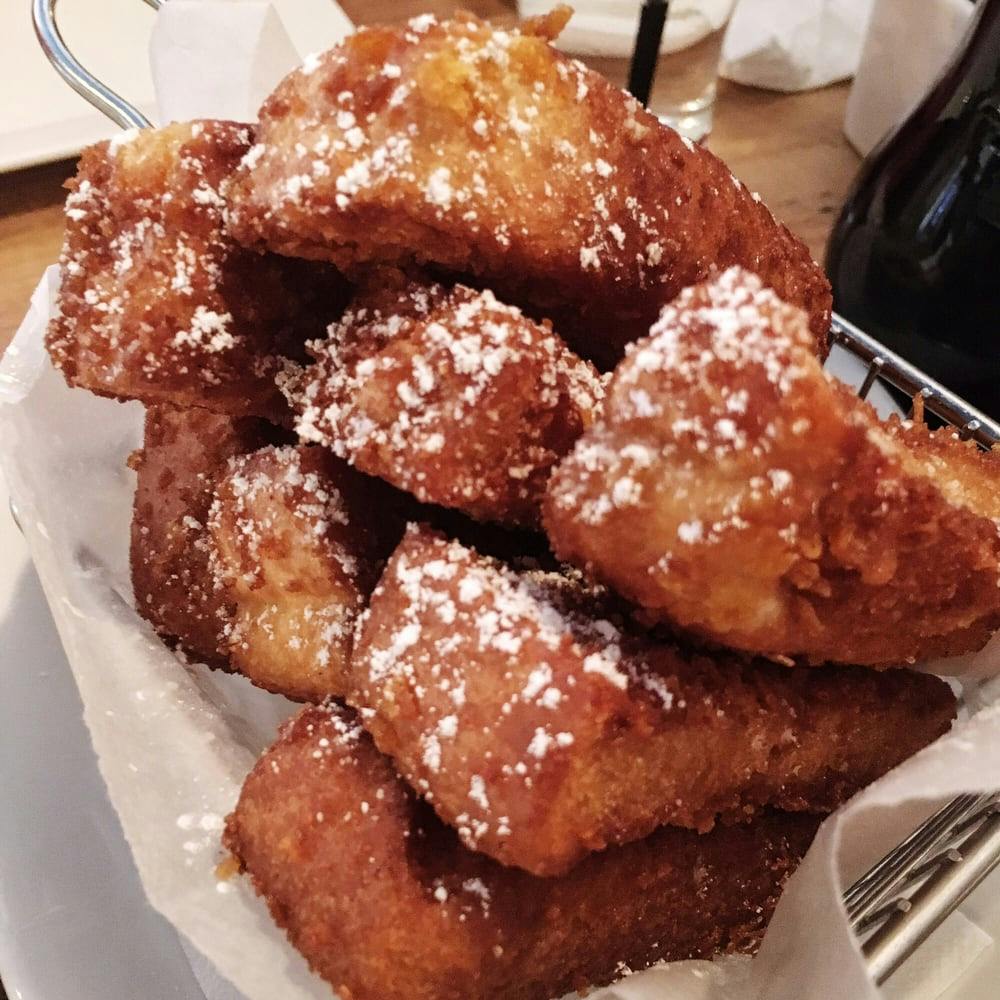 a pile of food on a plate