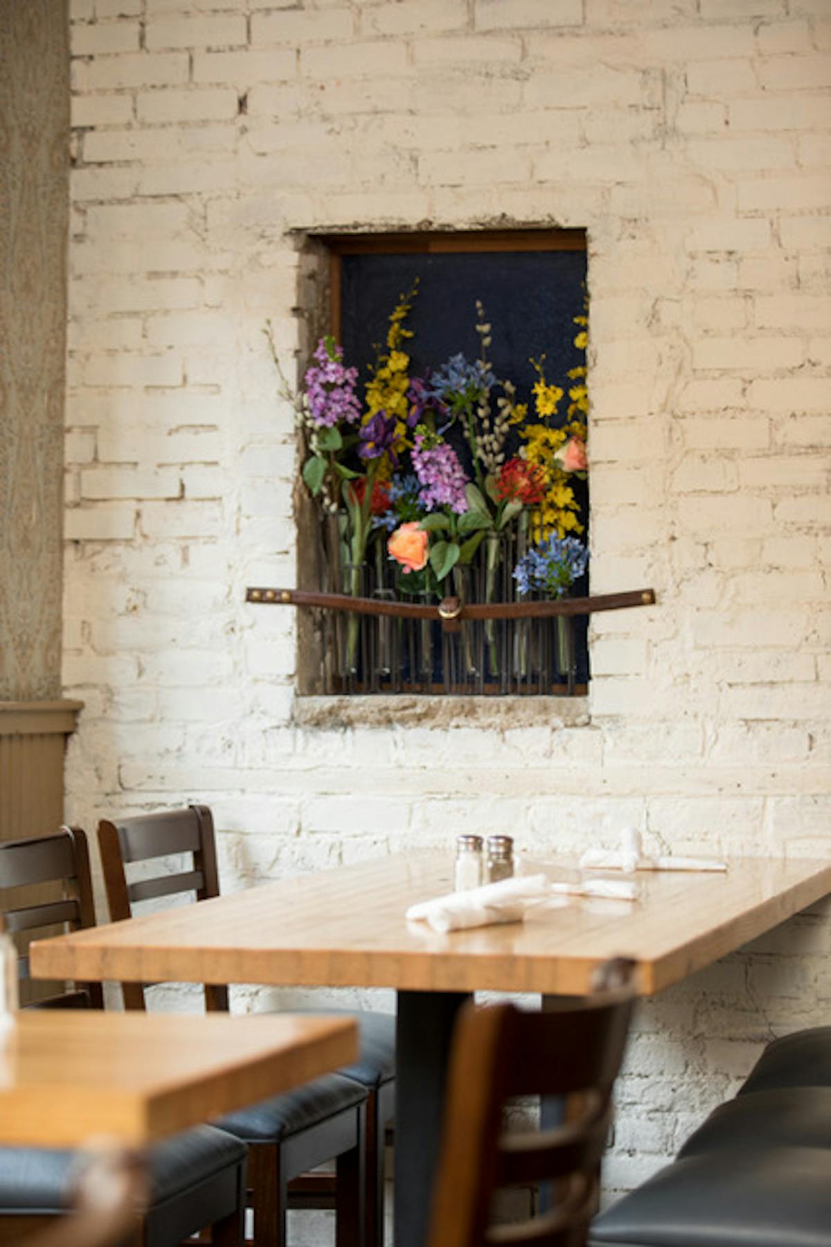 Brownstone dining room