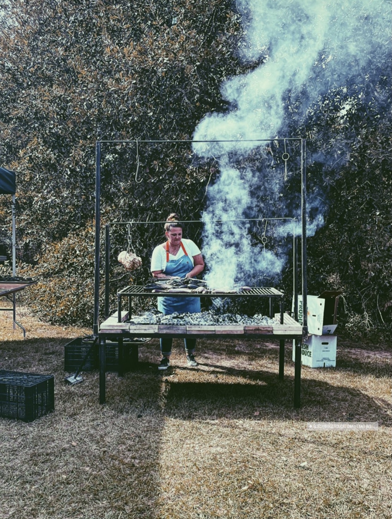 a man sitting on a bench