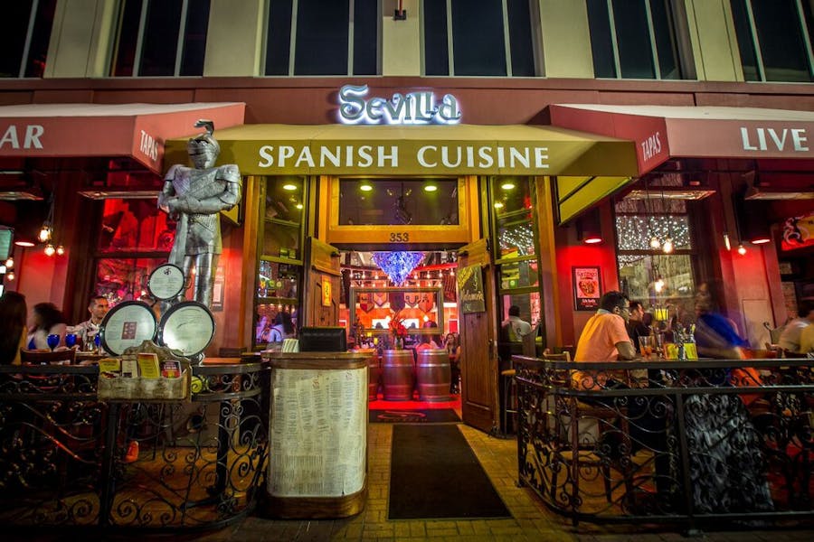 San Diego Hours + Location Cafe Sevilla Restaurant & Tapas