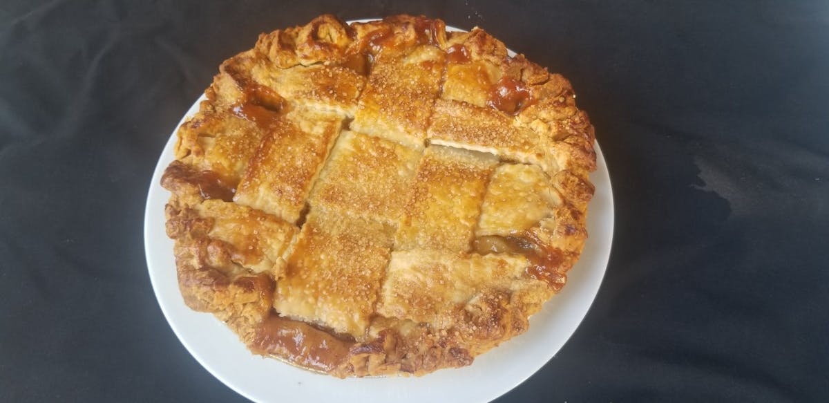 a close up of food on a plate