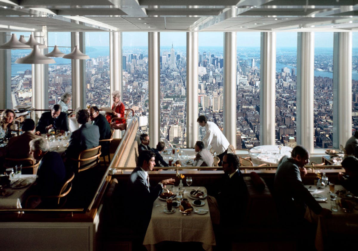 historic windows on the world restaurant in the world trade center